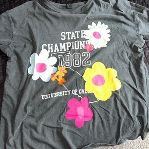 over sized tee